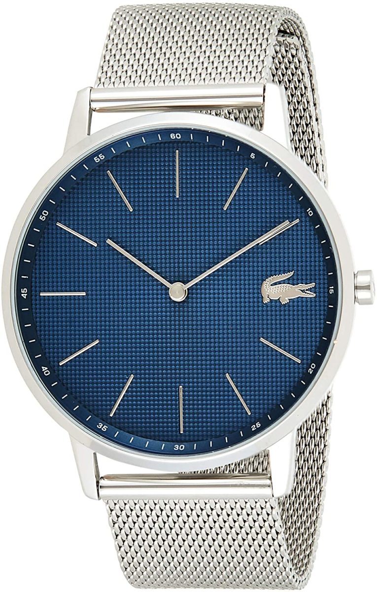 LACOSTE ラコステ 2011005 MOON 40mm クオーツ メッシュ メンズ 腕時計