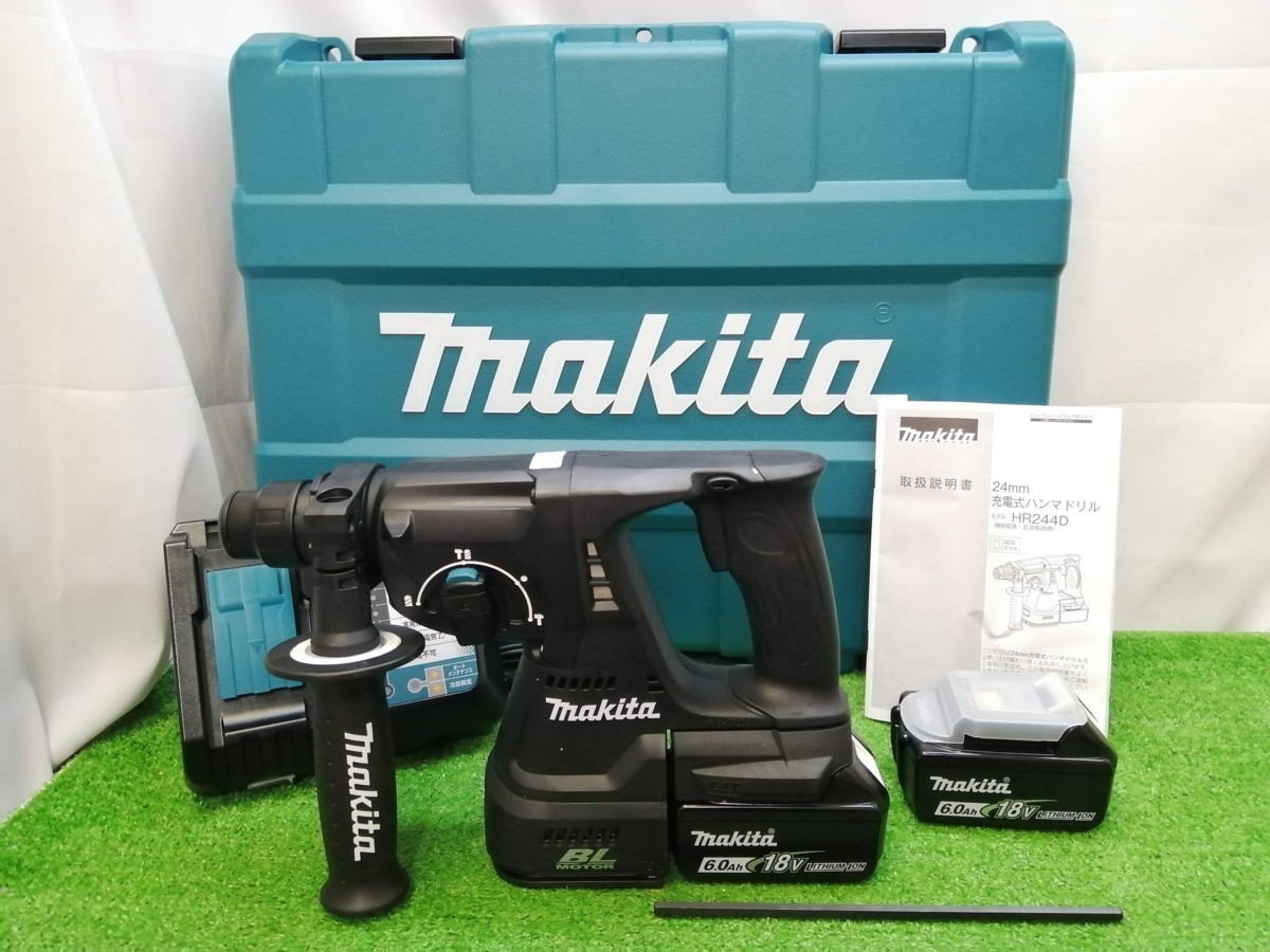 オブジェの通販 マキタ makita 18V 充電式ハンマドリル HR244D 工具/メンテナンス