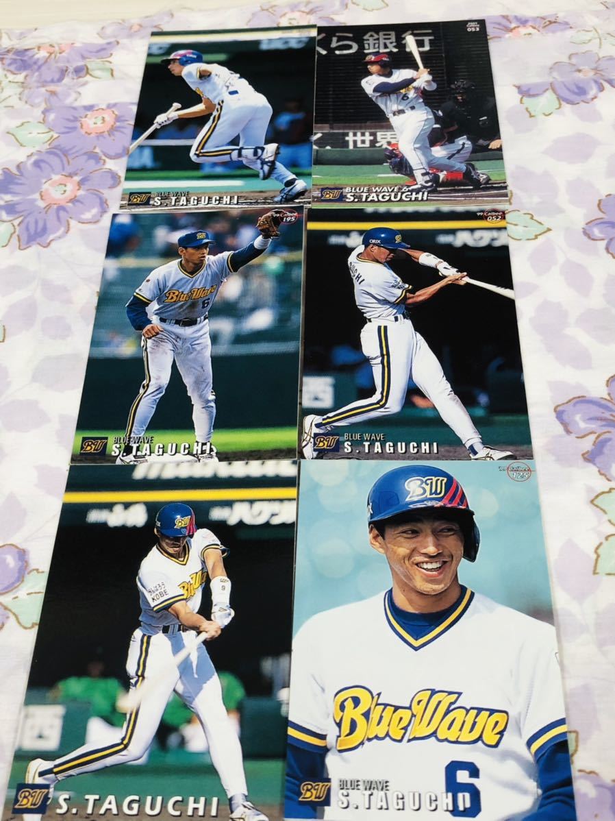 カルビープロ野球チップスカード セット売り オリックス・ブルーウェーブ 田口壮_画像1