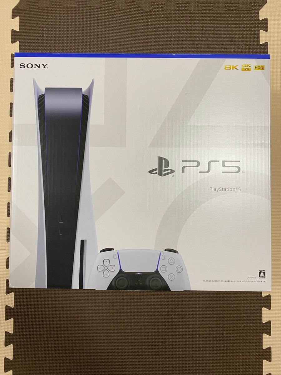 新品 未開封 SONY PS5 PlayStation5 新型番CFI-1100A01 ディスクドライブ搭載モデル 本体　保証付