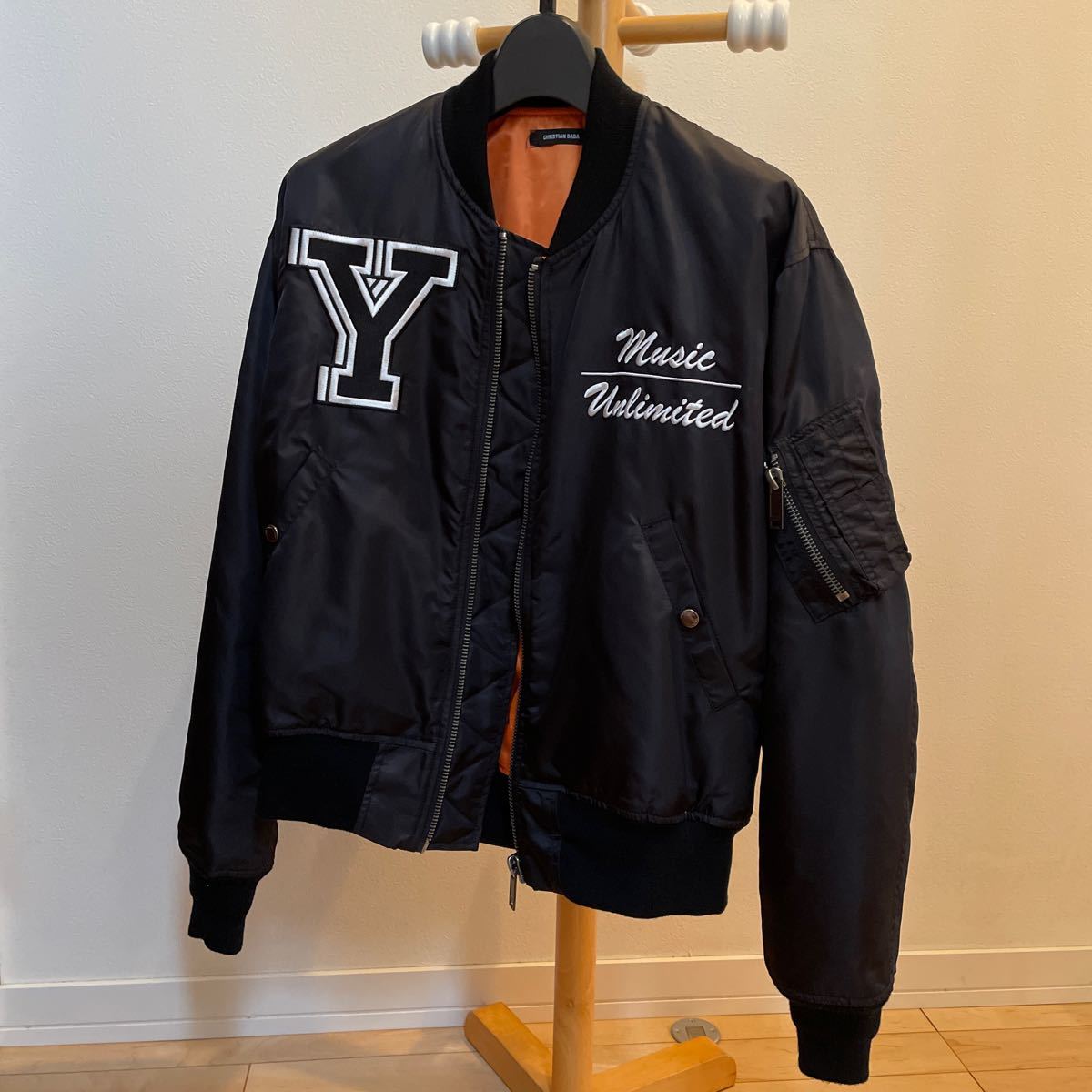 限定品】MA-1 ゆず x クリスチャンダダ Christian Dada 限定品】MA-1 ゆず x クリスチャンダダ Christian Dada