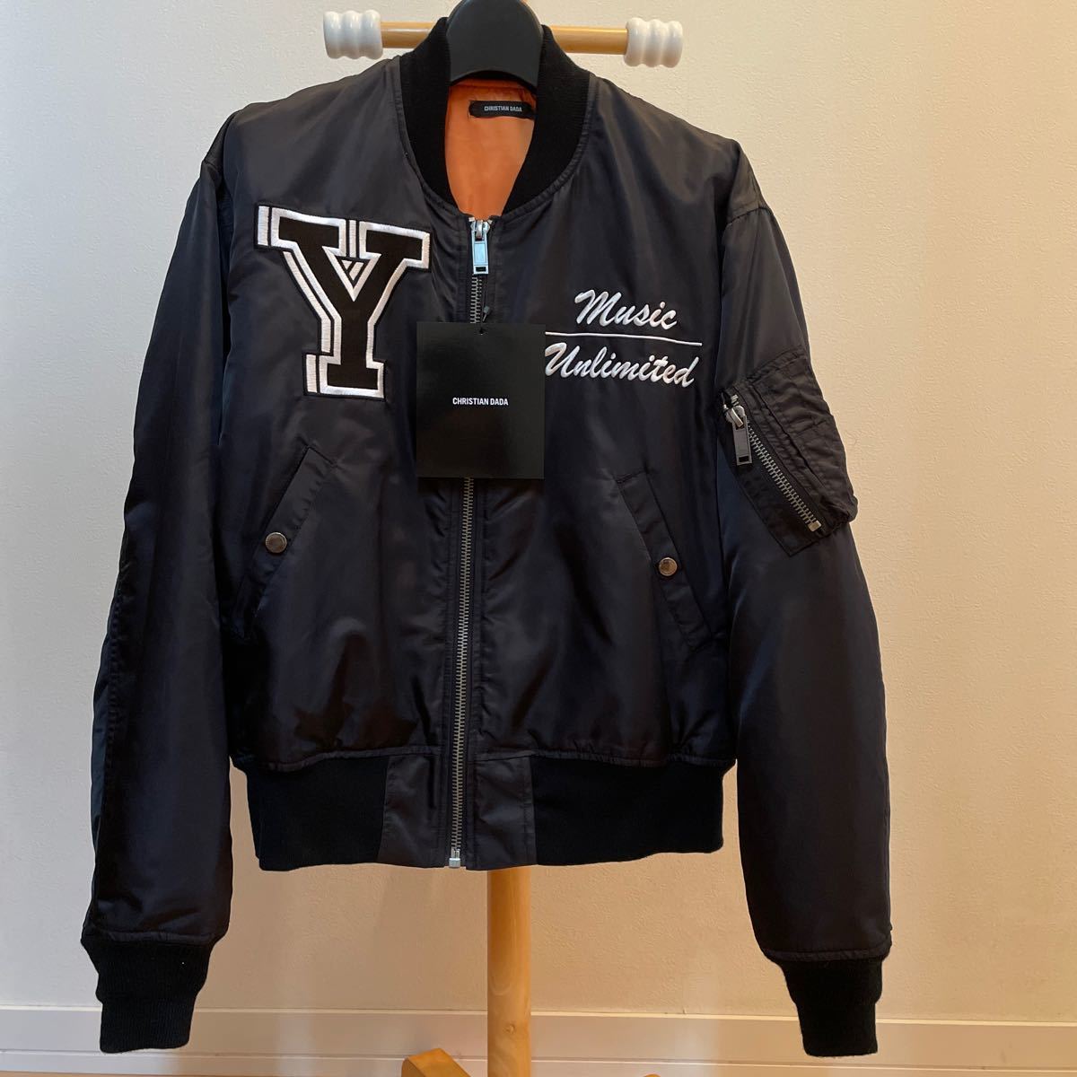 限定品】MA-1 ゆず x クリスチャンダダ Christian Dada 限定品】MA-1 ゆず x クリスチャンダダ Christian Dada