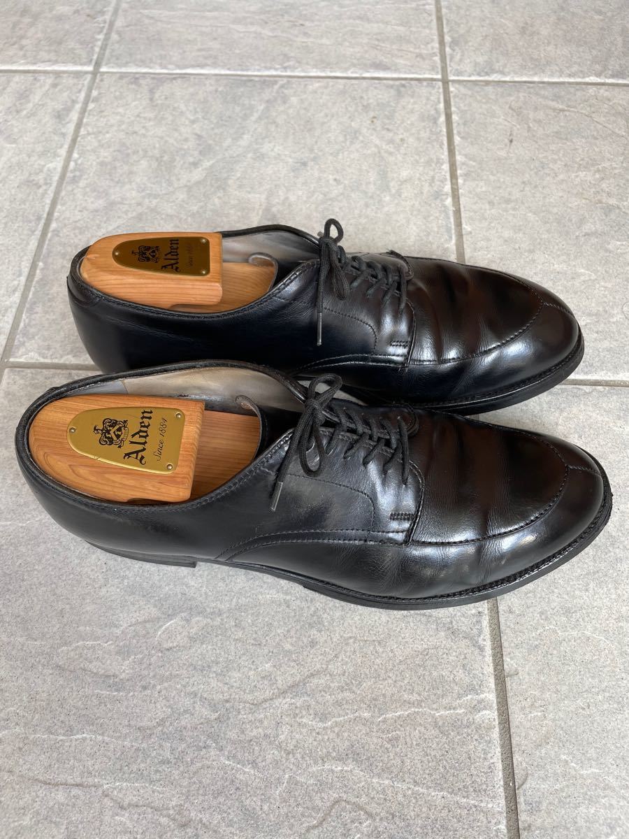 シューツリー付 ALDEN オールデンVチップ 54311 黒 9D シューツリー付 ALDEN オールデンVチップ 54311 黒 9D