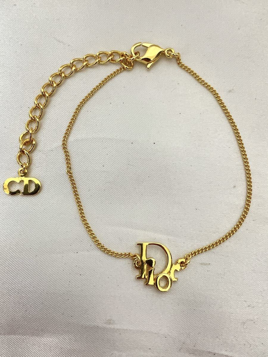 美品!Christian Dior クリスチャンディオール ブレスレット ゴールド