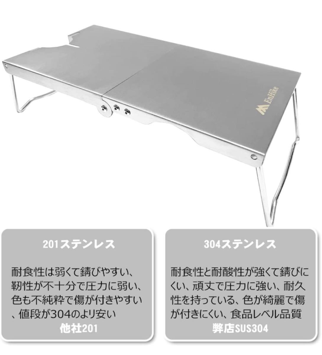  FW-MS01 専用 遮熱テーブル イワタニ FORE WINDS マイクロキャンプストーブ 18-8ステンレス  