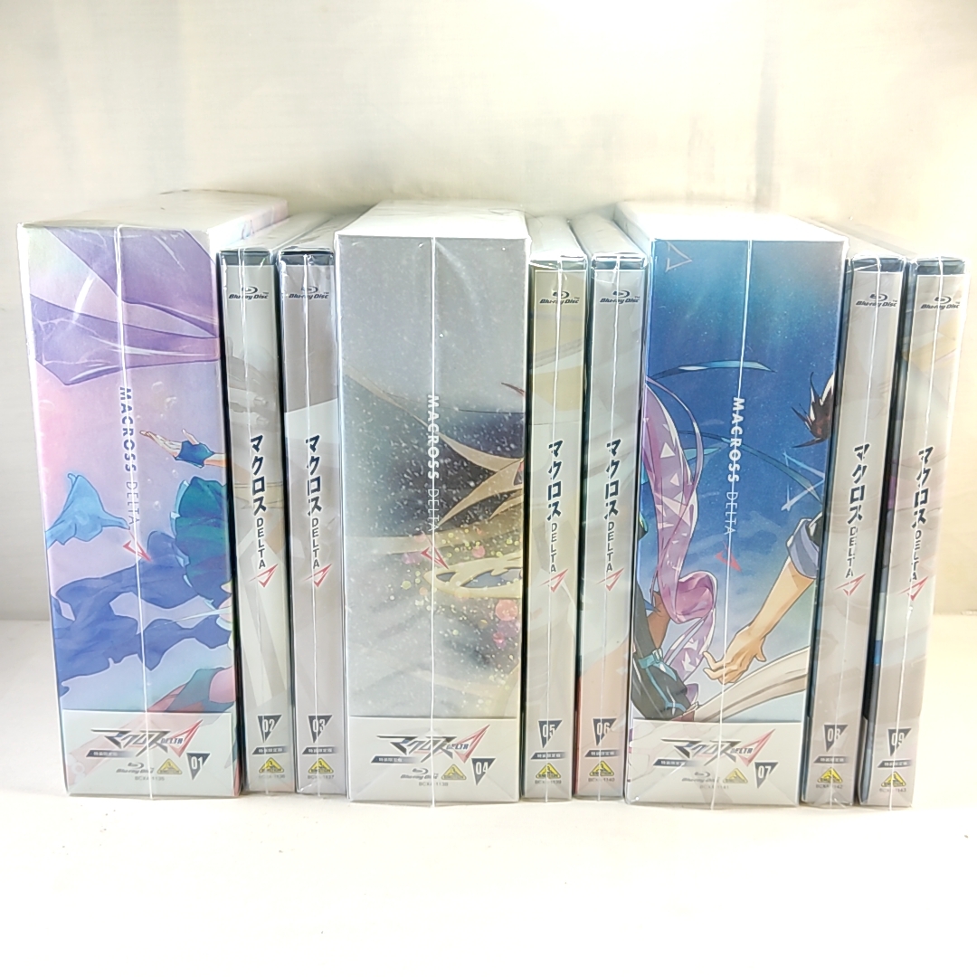 マクロスΔ(デルタ) Blu-ray 1〜9巻セット 特典BOX付き - 通販 - csa