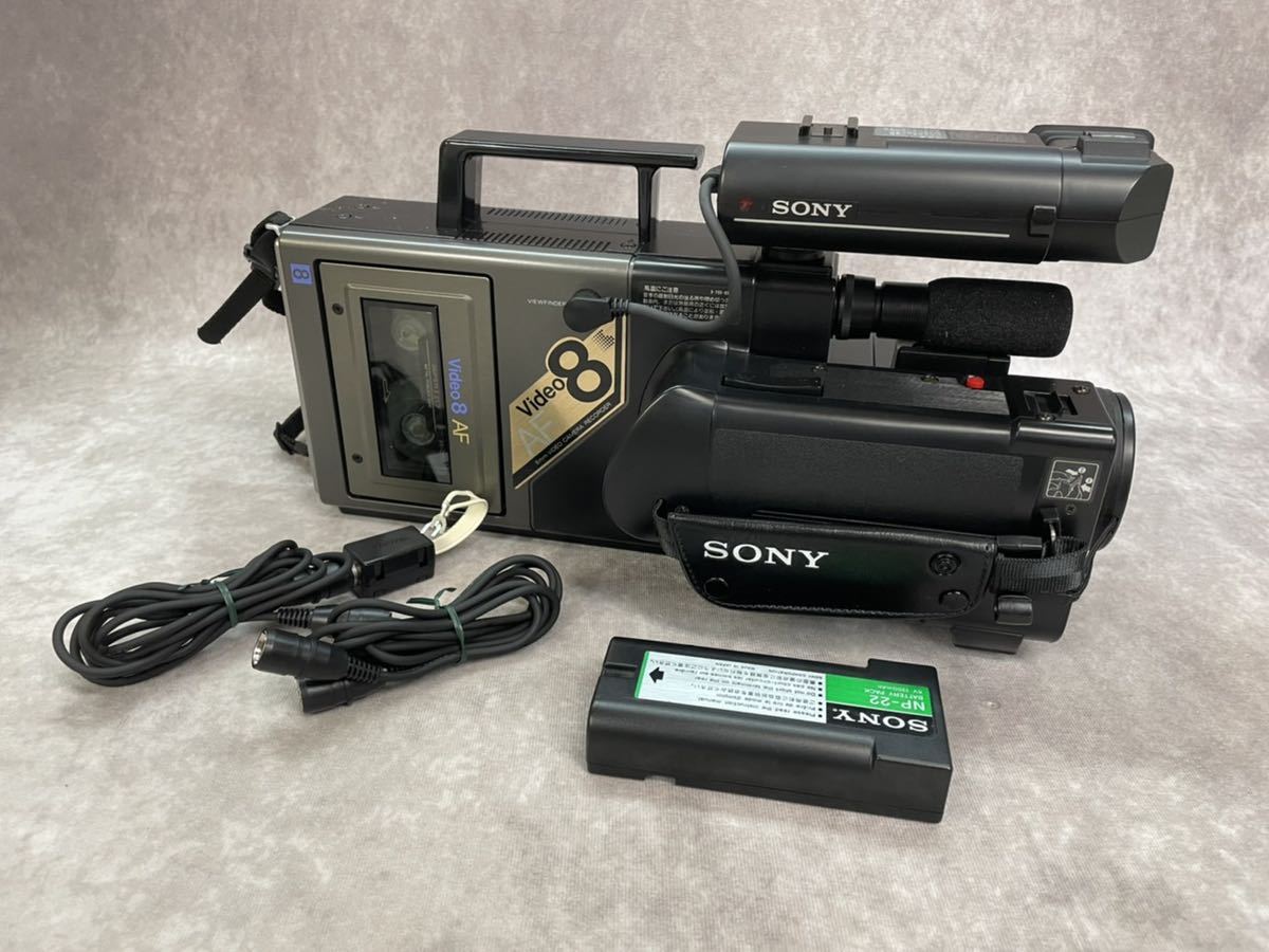 97％以上節約 SONY ソニー ビデオカメラ CCD-V8AF Video8 CCD搭載 8ミリビデオ 動作未確認