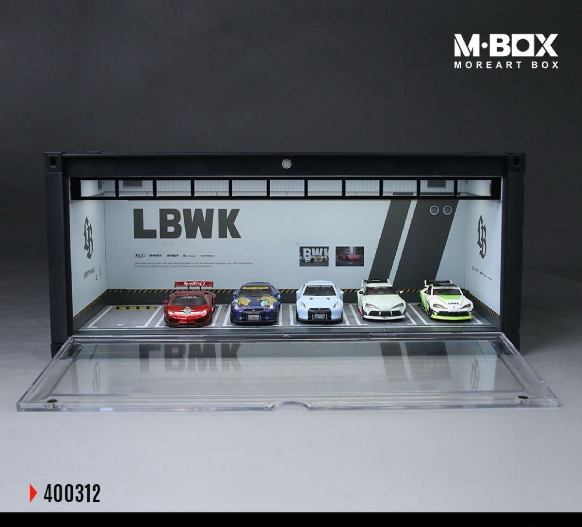 1/64 ガレージ　コンテナ　moreart　ミニカー用　MB400322 1/64 ガレージ コンテナ moreart LBWKジオラマ ミニカー｜Yahoo!フリマ