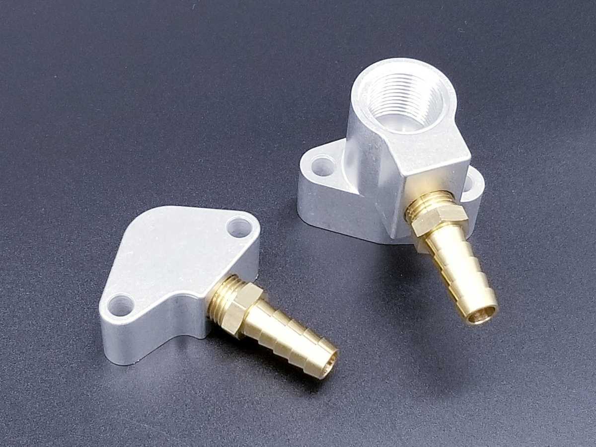 Z1 Z2 オイルクーラー 取り出し 取り出し口 Zシリーズ z系 削り出し 1/4インチ 取出し ロックハート カワサキ用 Z1 Z2 オイルクーラー 取り出し 取り出し口 Zシリーズ z系 削り出し 1/4インチ 取出し ロックハート カワサキ用