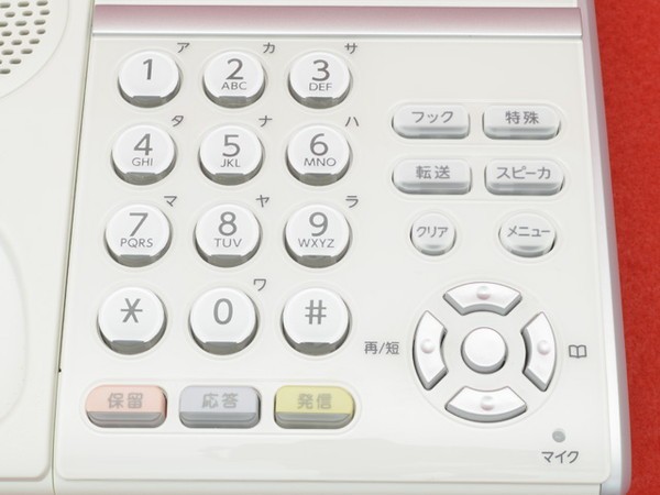 DTZ-12D-2D(WH)(DT400)(12ボタン標準電話機(白))_画像6