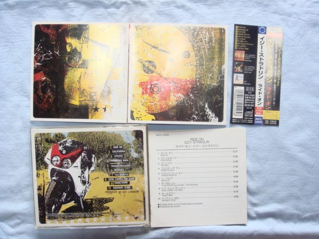 【CD】IZZY STRADLIN(イジー・ストラドリン）/RIDE　ON】《正規日本盤全10曲・個人所有品》