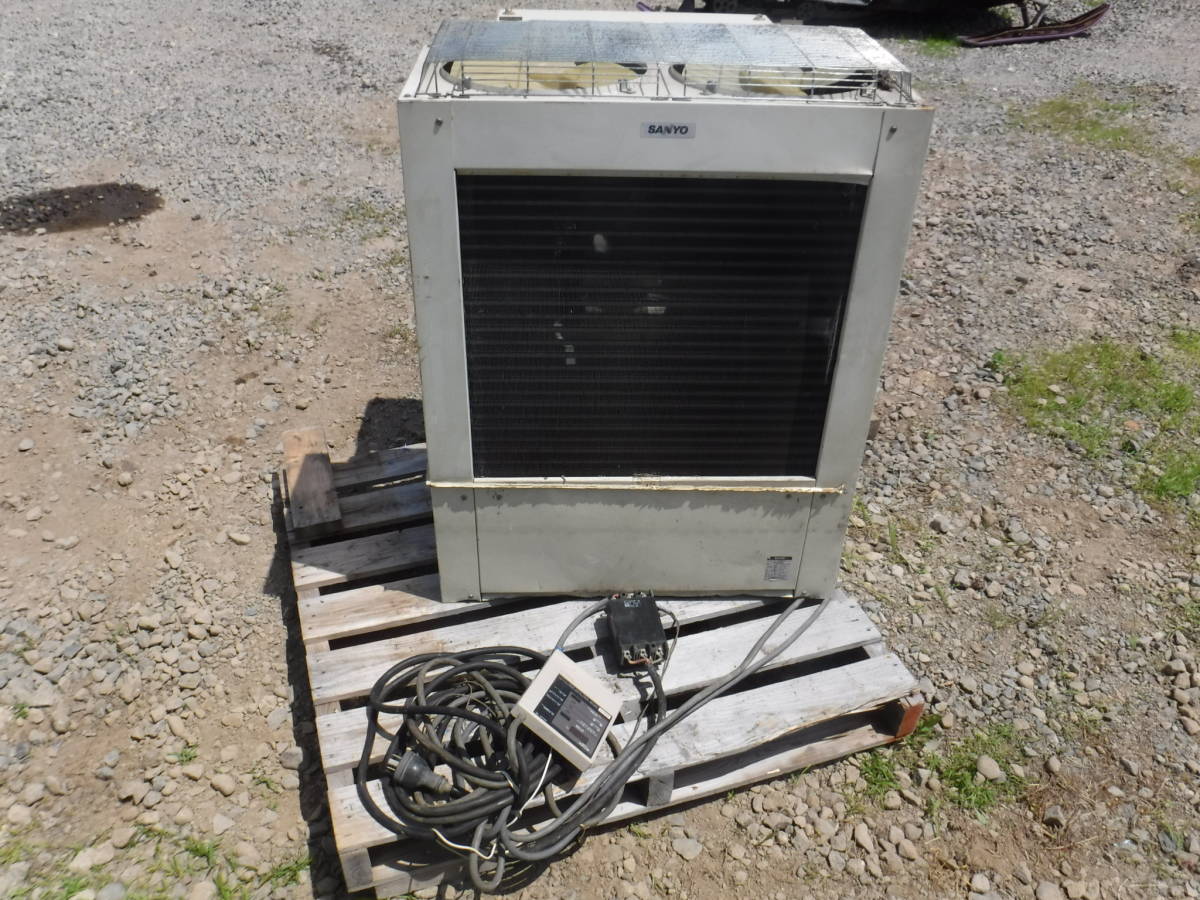 サンヨー プレハブ冷凍庫 pcu-w2000 実働 3相200v 冷蔵庫 農家 サンヨー プレハブ冷凍庫 pcu-w2000 実働 3相200v 冷蔵庫 農家