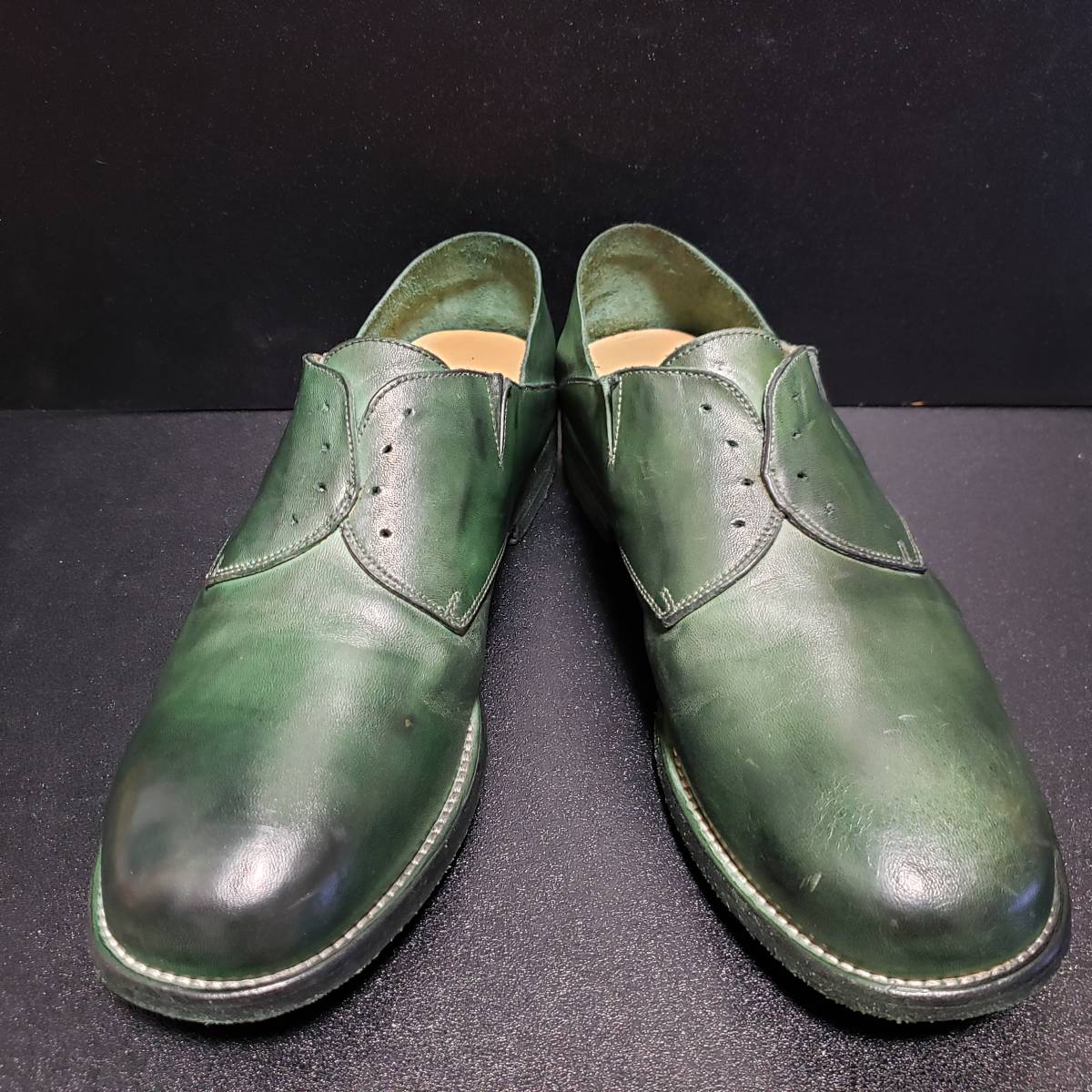 プレミアータ（PREMIATA） イタリア製革靴 緑 UK8