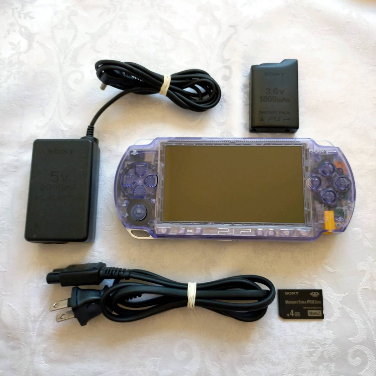 PSP 2000 すぐ遊べるセット(スケルトン) - 通販 - gofukuyasan.com