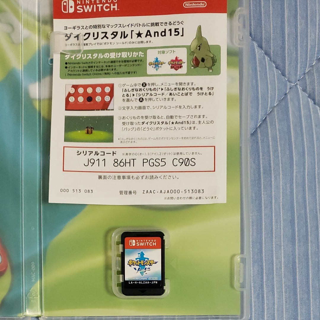 Nintendo Switch ポケットモンスターソード