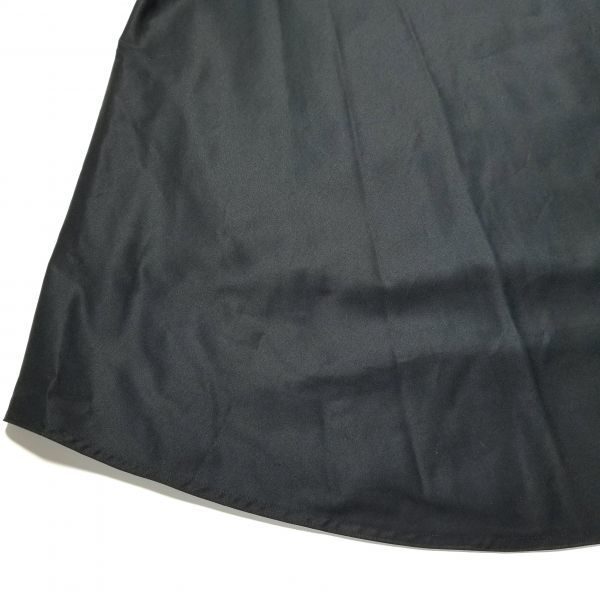 90s 立体的なシルエット ブラック スカート シンプルの画像6