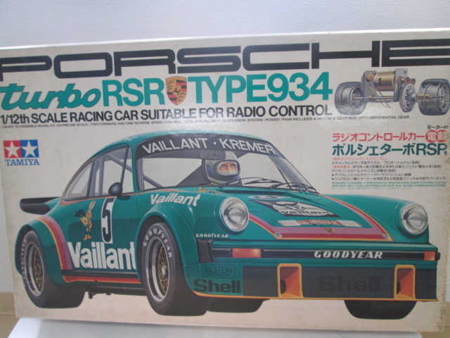未組立 当時物 タミヤ 1/12 ポルシェ ターボ RSR 934 希少 未組立 当時物 タミヤ 1/12 ポルシェ ターボ RSR 934 希少