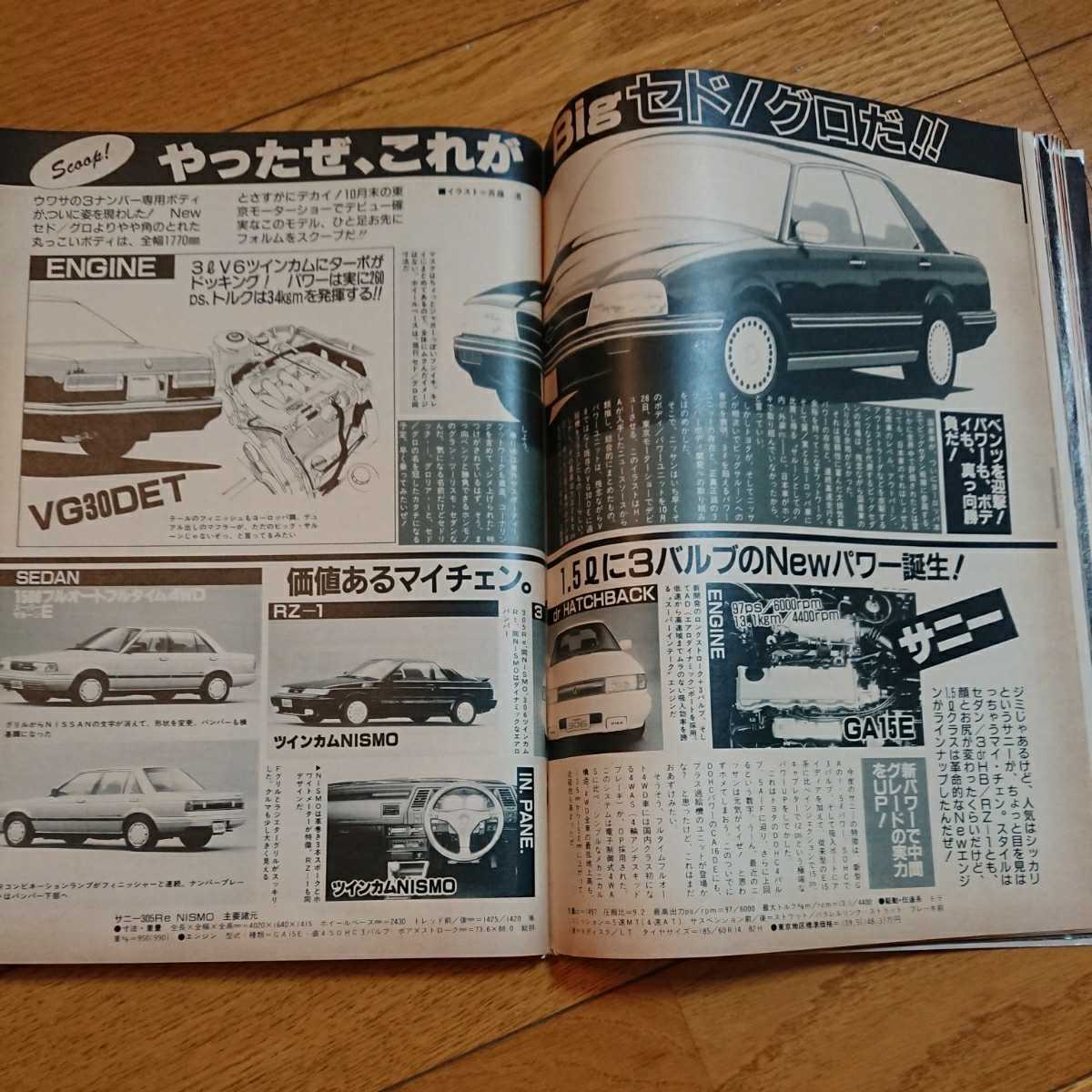 ホリデーオート★車雑誌★昭和62.10.26_画像8