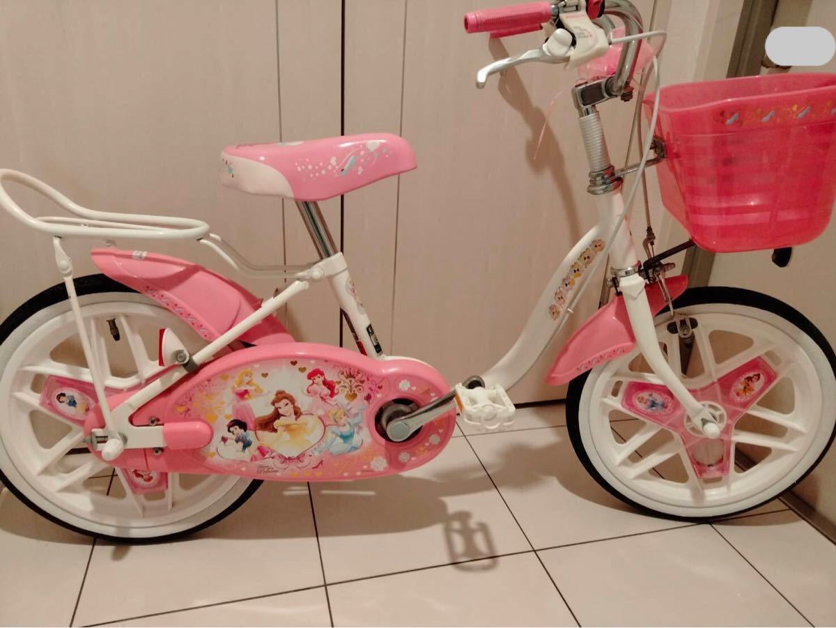 自転車幼児用(ディズニープリンセス)