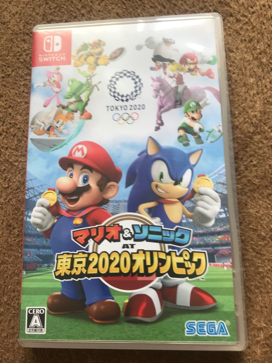 NSW マリオ&ソニック　AT 東京2020オリンピック　中古品　 Nintendo Switch