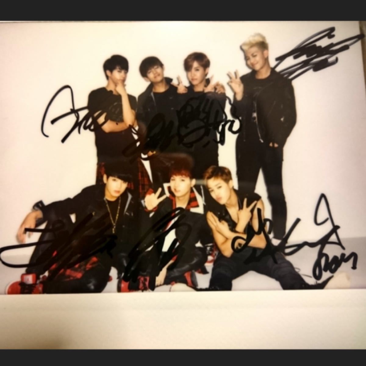 在庫限り】 BTS 直筆サイン入りポラロイド チェキ rutanternate ...