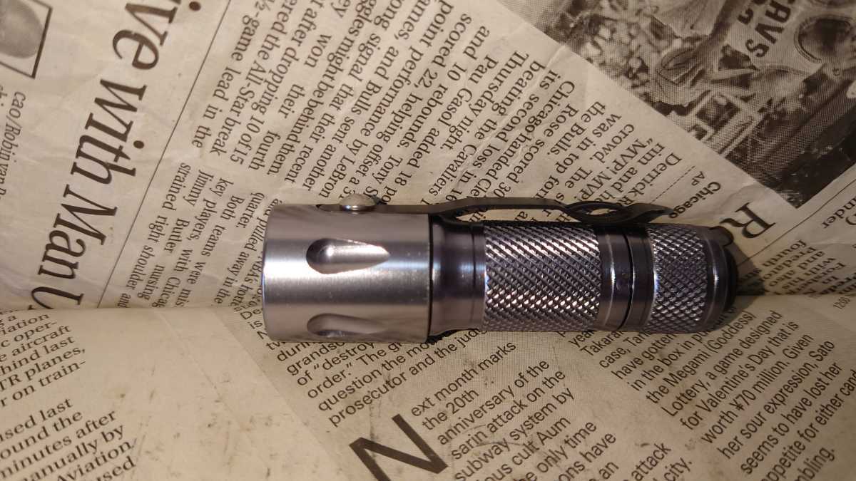 激安人気新品 SUREFIRE E1E-SG EXECUTIVE キセノン 15ルーメン サテン