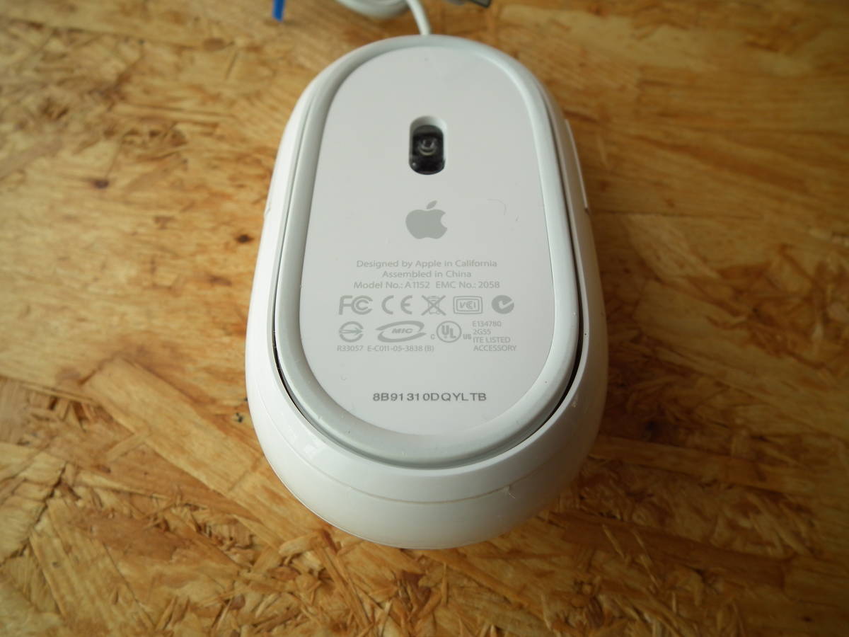 APPLE(アップル) A1152 USB マウス 純正 (有線 Mighty Mouse Wired)_画像7