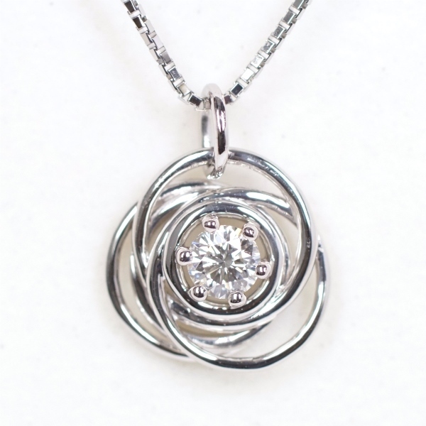 FOREVERMARK フォーエバーマーク ダイヤモンド 0.161ct K18WG ホワイト