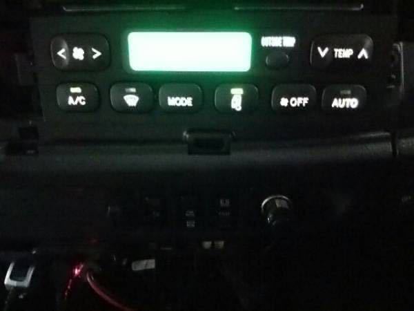  Hino Ranger Pro, Profia pictured air conditioner panel. button part contact defect. repair does + backlight LED. does 