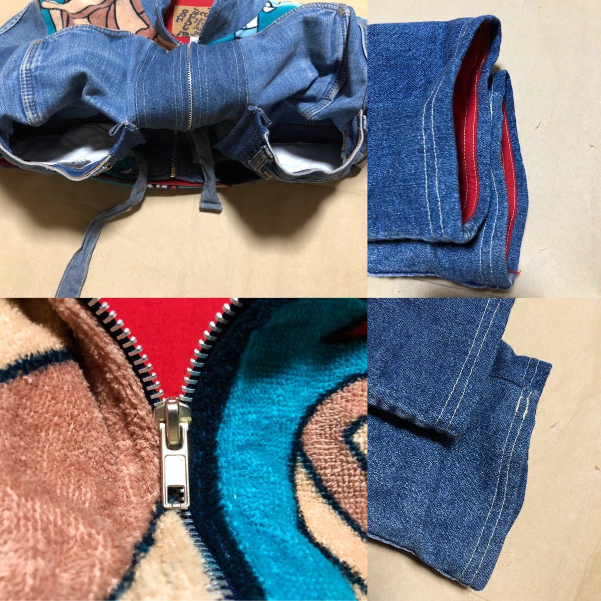 美品 90s アメリカ製 MICKEY TOO CUTE デニム ジャケット M