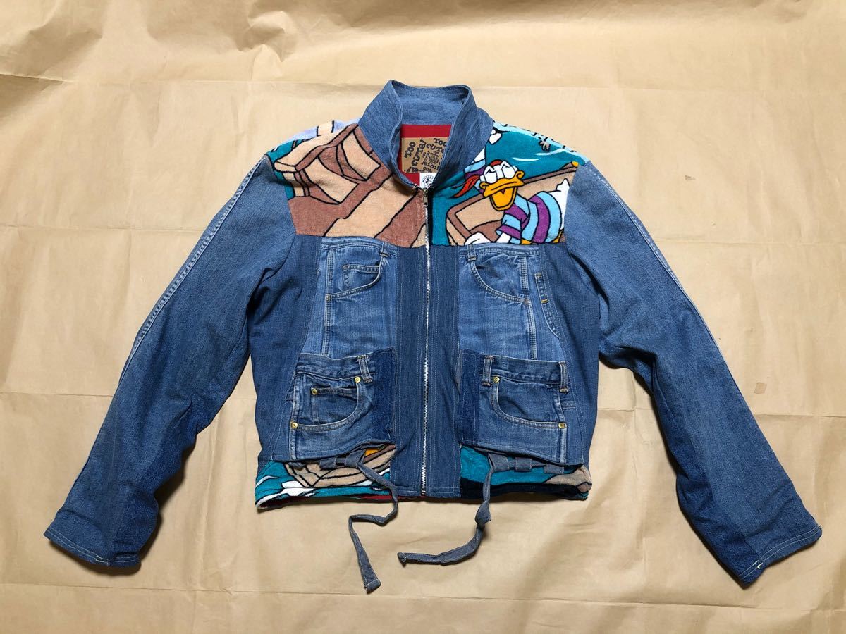 美品 90s アメリカ製 MICKEY TOO CUTE デニム ジャケット M