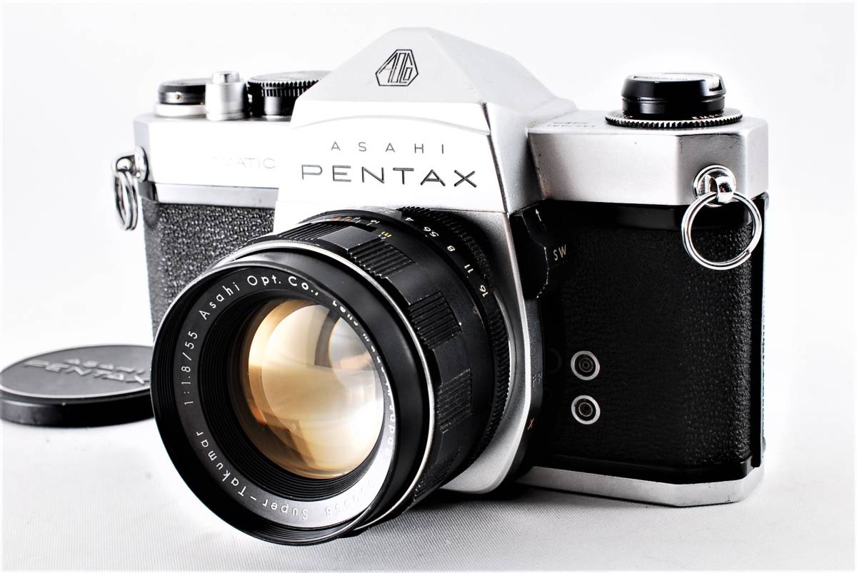 ★美品★ASAHI PENTAX SP 55mm 1.8 前期型 アサヒ ペンタックス★世界中で愛されている名機で撮影してみませんか！★#566_画像1