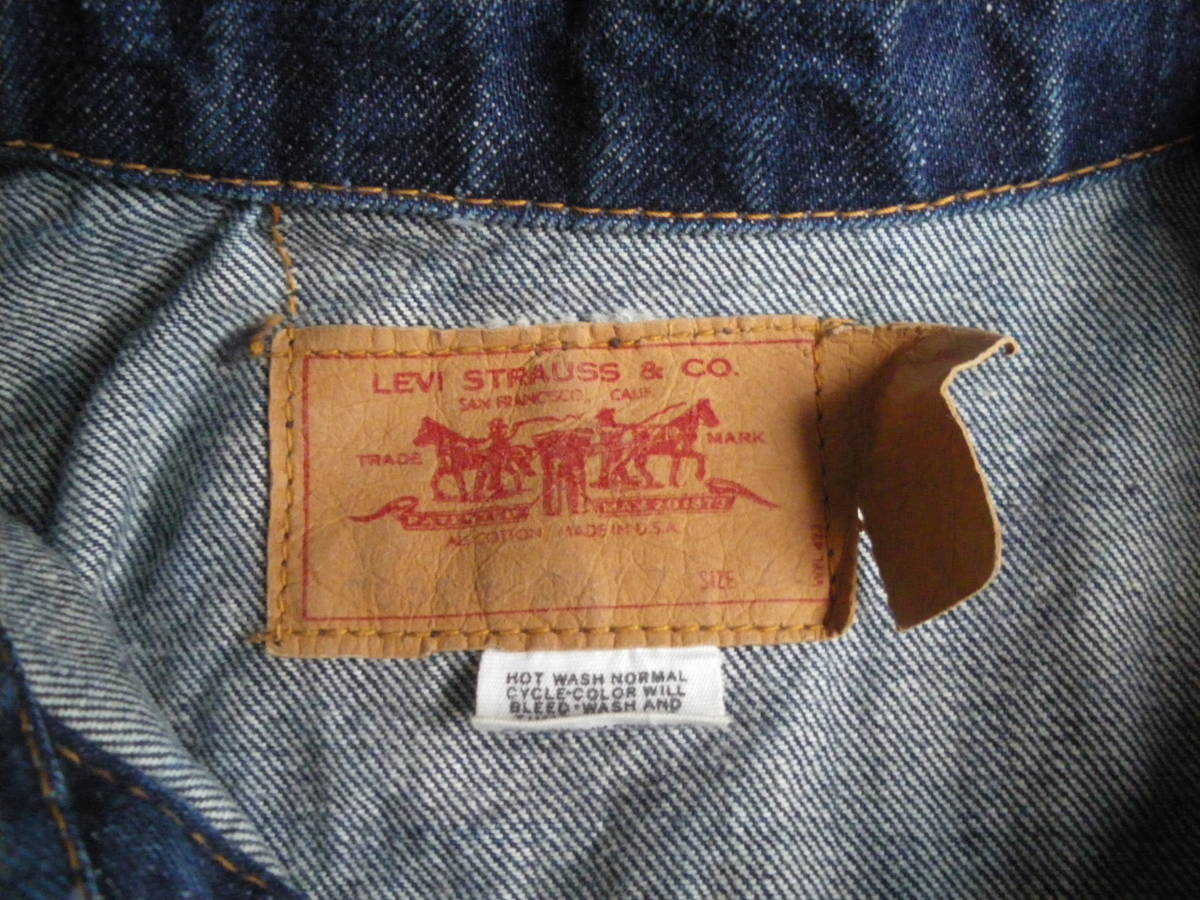 極上 濃紺 美品 サイズ 44 LEVIS リーバイス 70505-0217 スモールe