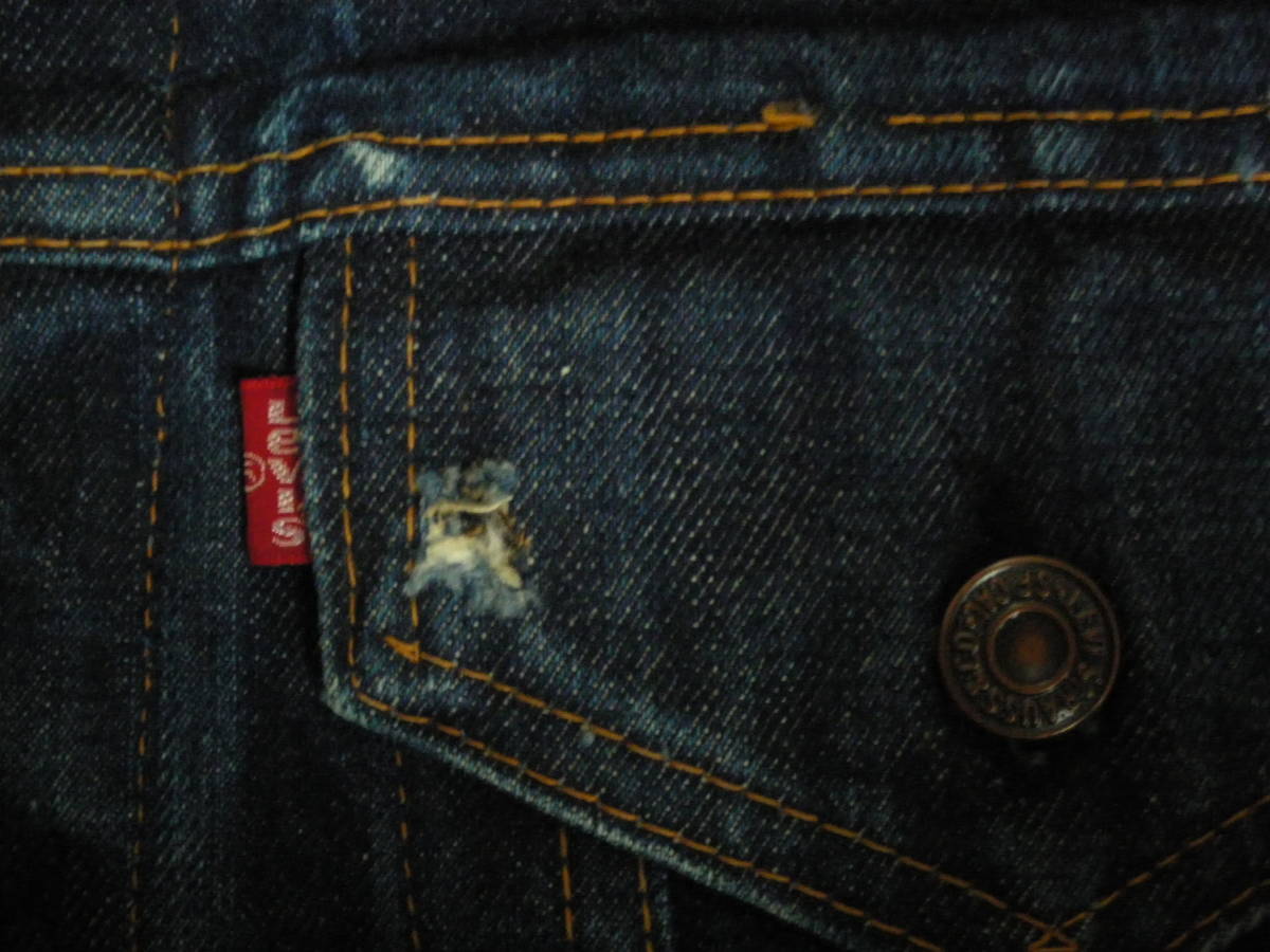 極上 濃紺 美品 サイズ 44 LEVIS リーバイス 70505-0217 スモールe