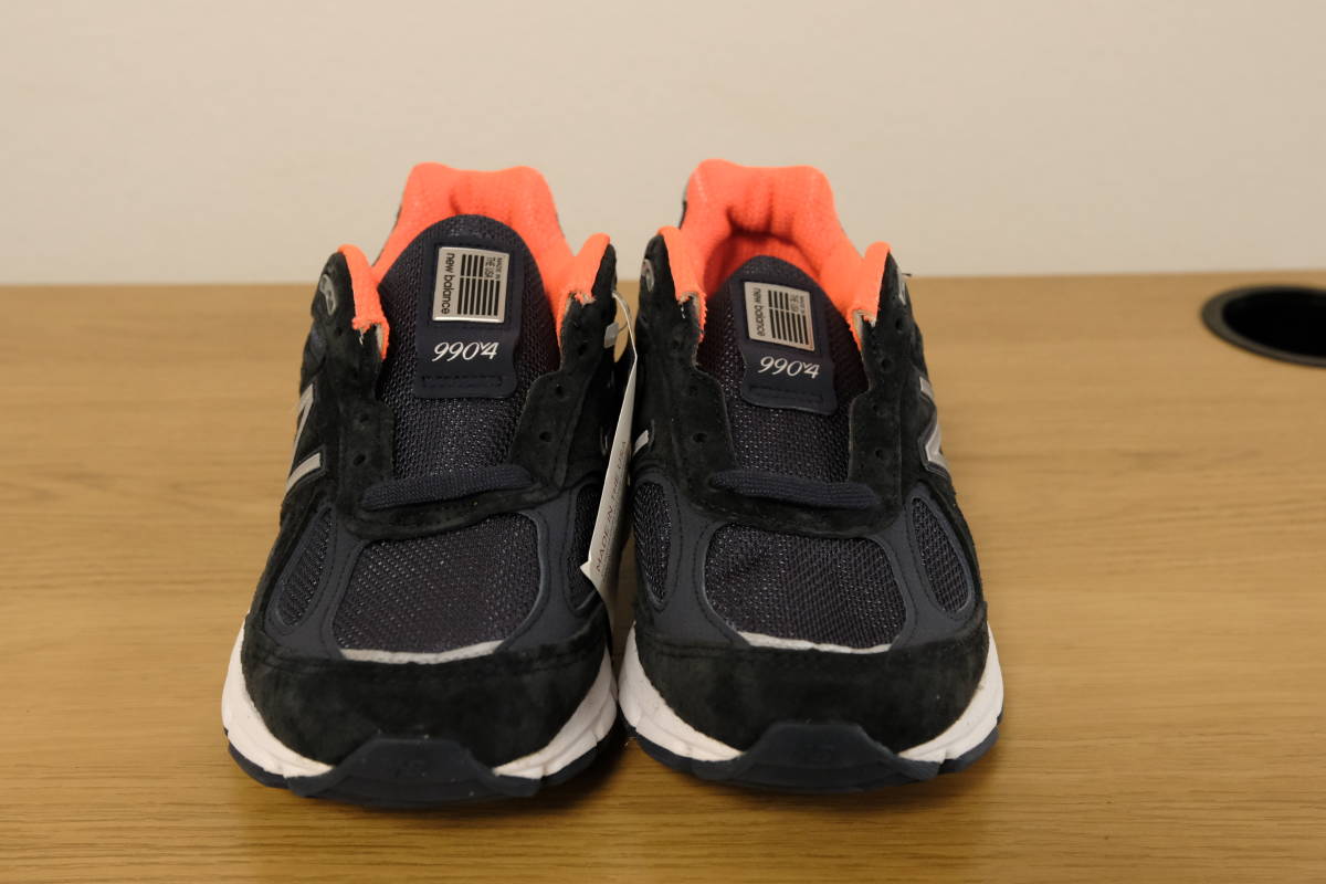 デッド NEW BALANCE W990NV4 990 V4 22cm 2E お子様にも！ Made in USA_画像8