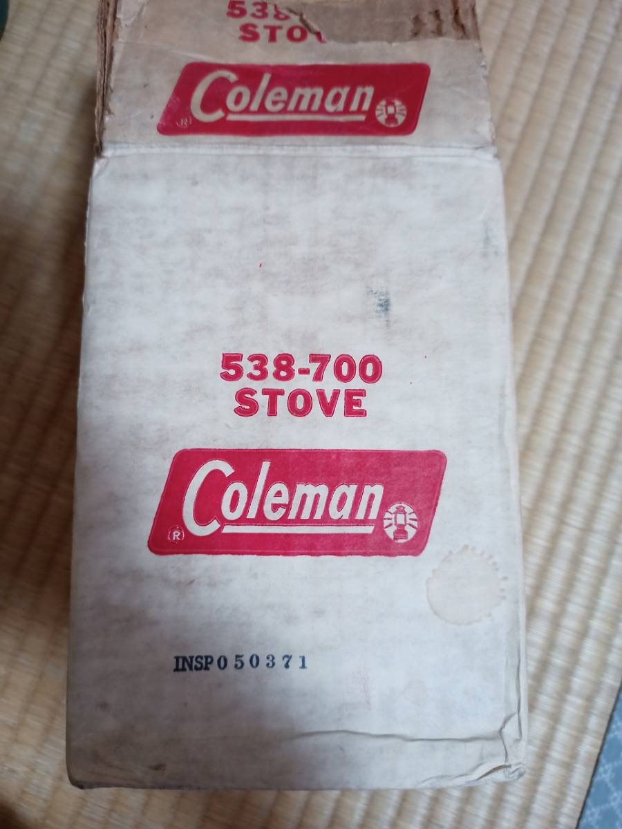 Coleman社製 モデル538-700 GI ポケットストーブ