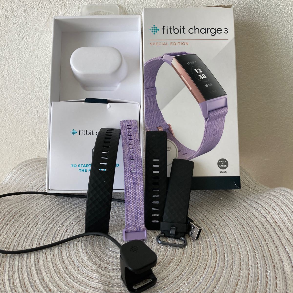 付属品5点のみ Fitbit Charge 3 Special Edition