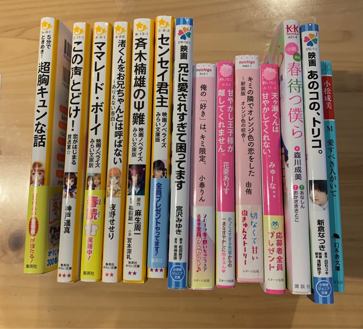 携帯小説　ケータイ小説文庫　バラ売り　まとめ売り14冊