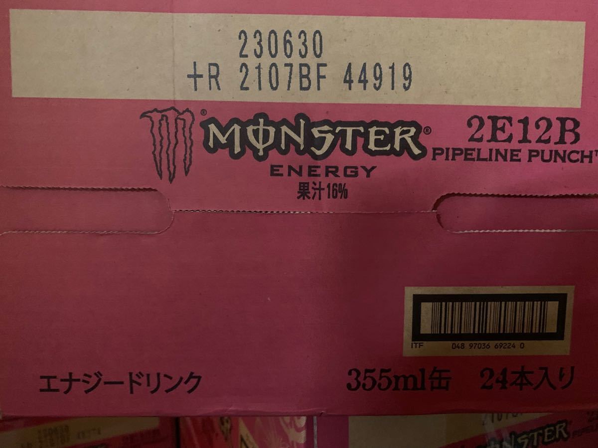 Monster Enery アサヒ飲料 モンスターエナジー　スポーツドリンク　炭酸飲料　ソフトドリンク　355mlx48本