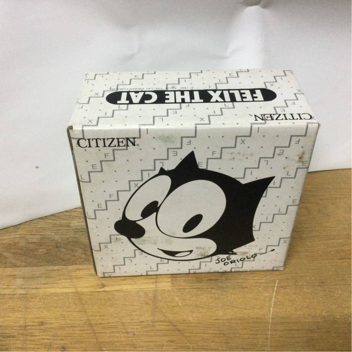 Felix the cat CITIZEN 目覚まし時計 フィリックス シチズン 昭和レトロ 当時物 アンティーク_画像1