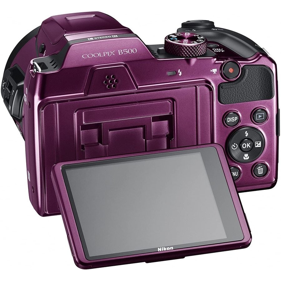 ニコン Nikon COOLPIX B500 クールピクス プラム コンパクトデジタルカメラ コンデジ カメラ 