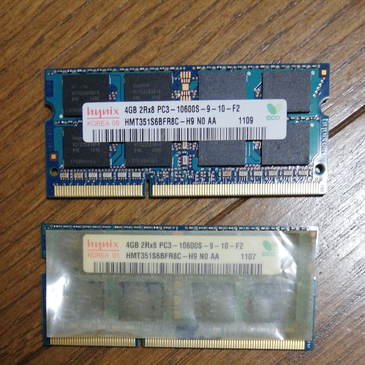 hynix DDR3 2Rx8 PC3-10600S DDR3-1333 SO-DIMM ノートPC