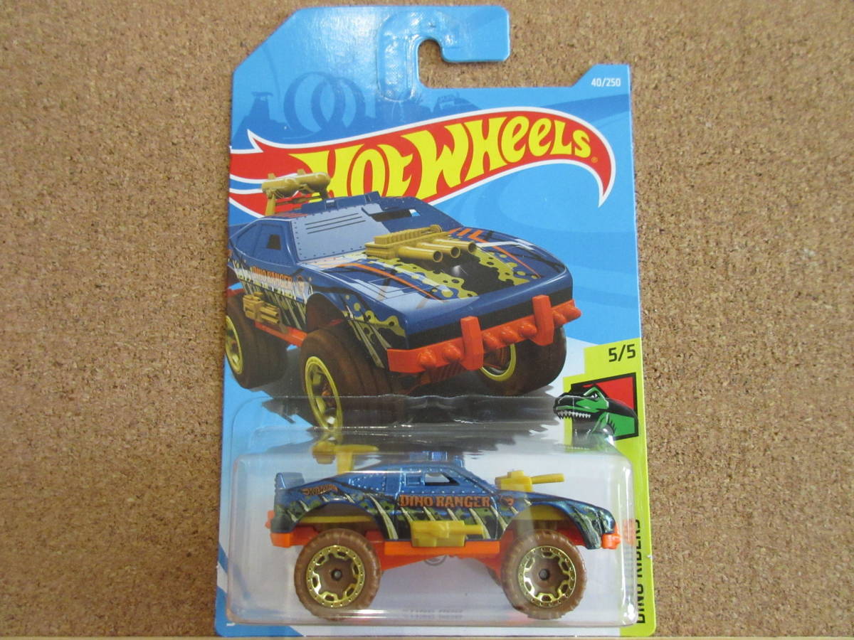 トレジャーハント Hot Wheels STING ROD Dino Riders 5/5 スティングロッド ラリーウッド TH_画像2