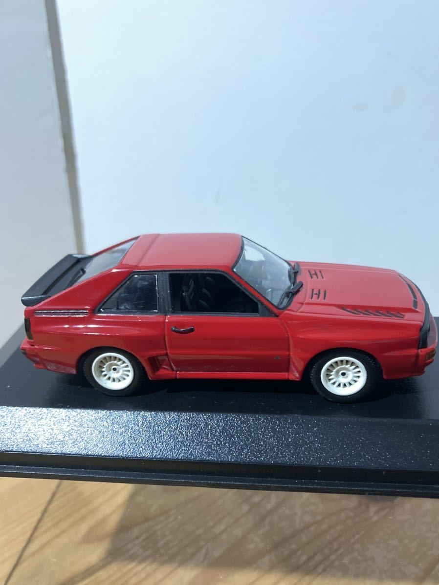 在庫残りわずか ミニチャンプス【1/43 アウディ　スポーツ クアトロ】Audi Sports Quattro 1984 ミニカー