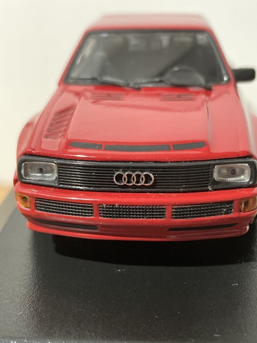 在庫残りわずか ミニチャンプス【1/43 アウディ　スポーツ クアトロ】Audi Sports Quattro 1984 ミニカー