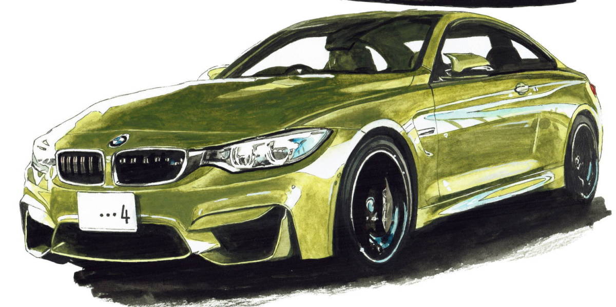 GC-790 BMW325i/M3・GC-791 BMW325i/M4クーペ限定版画300部 直筆サイン有 額装済●作家 平右ヱ門 希望ナンバーをお選び下さい。