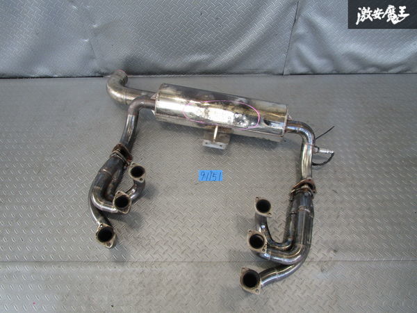 ワンオフ品 ポルシェ 911 964 カレラ 3.6l NA ステンレス マフラー