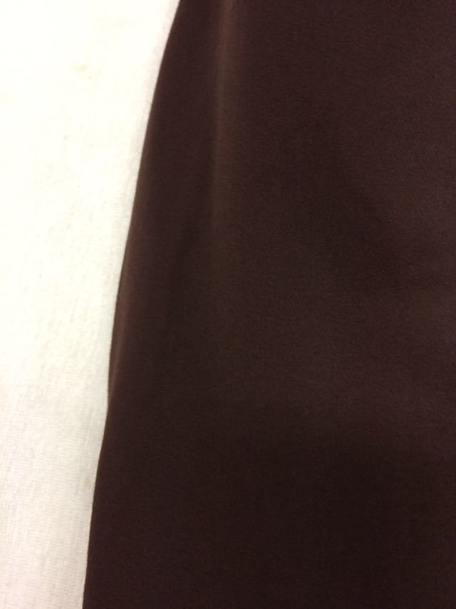 【新品】未使用 シングル2ッ釦ジャケットサイズ S ソフト 日本製 背抜き 袖釦3個 ノーベント マホガニーカラー_画像2