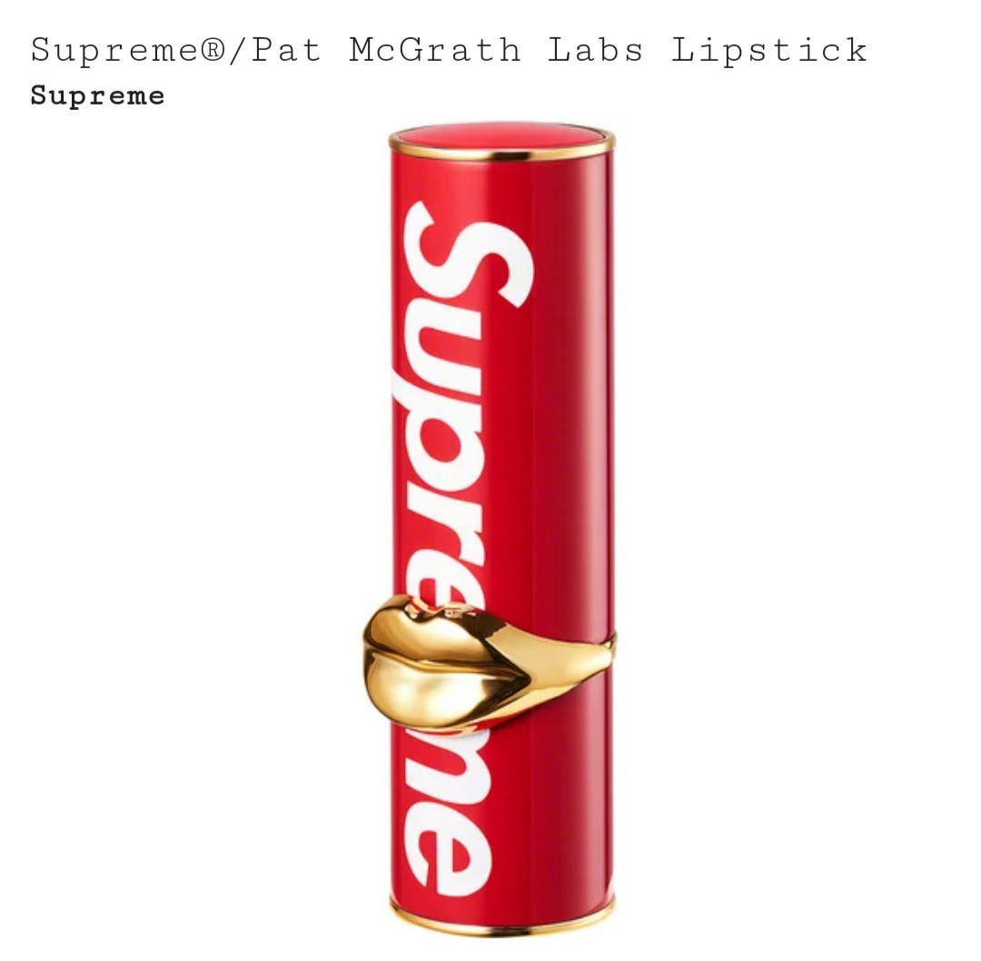 新品未使用 Supreme Pat McGrath Labs Lipstick　シュプリーム パットマクグラスラブス　リップスティック 口紅