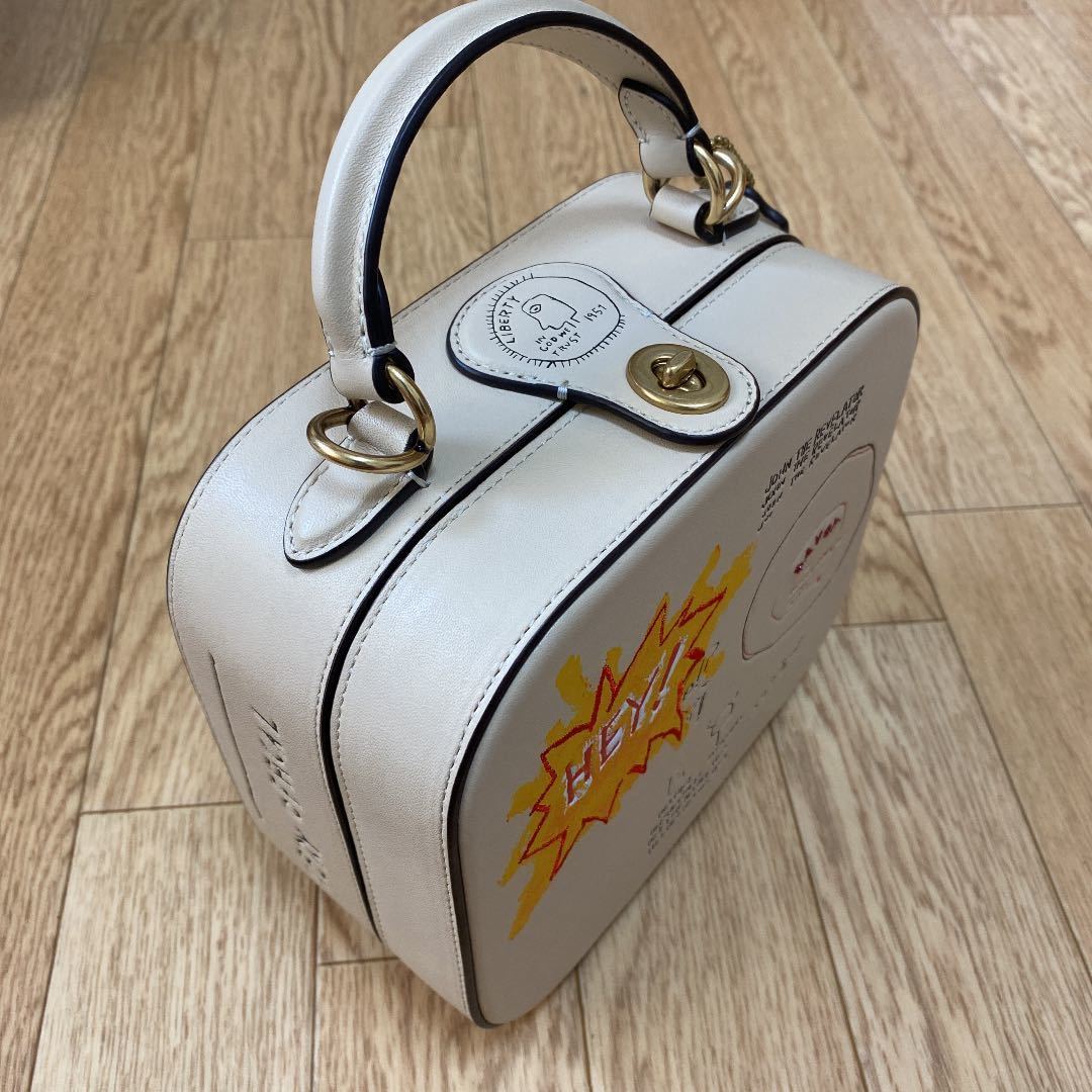 ★☆ 【希少】COACH x ジャン=ミシェル・バスキア スクエアバッグ　新品　レア ★☆_画像4